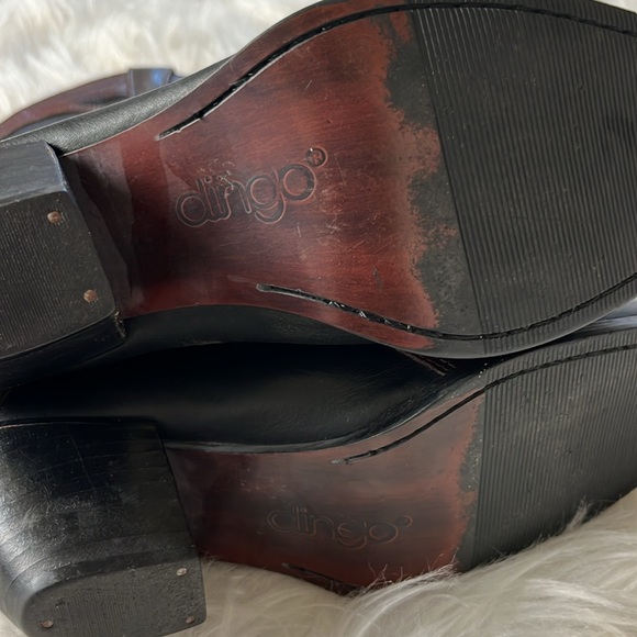 Dingo two-toned cowboy boots Made in Brazil size 8 - Picture 9 of 10